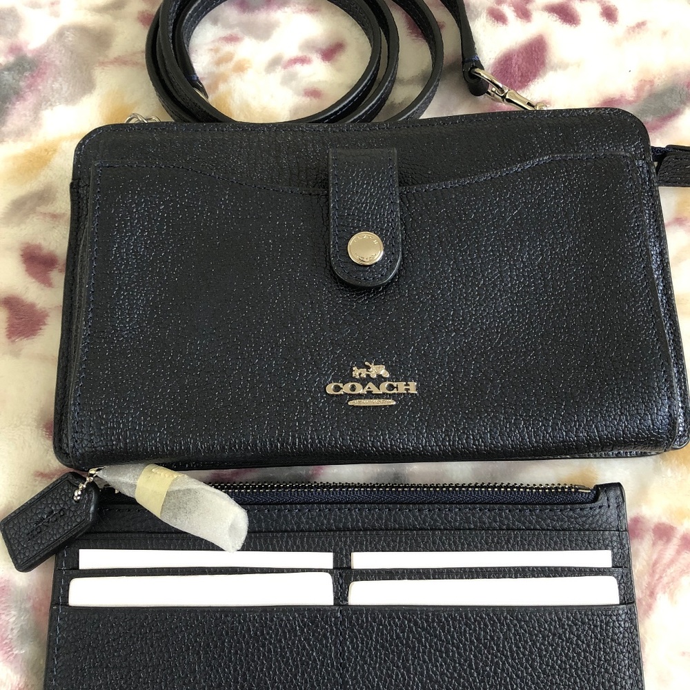 Coach small cross body purse